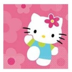 Hello Kitty Rosa- Tovaglioli 33x33 cm 20 Pz. | Graziano Sas