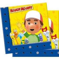 Handy Manny - Tovaglioli 33x33 cm 20 Pz.