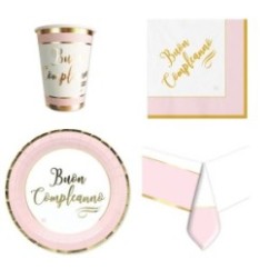 Chic Buon Compleanno Rosa Festa | Graziano Sas
