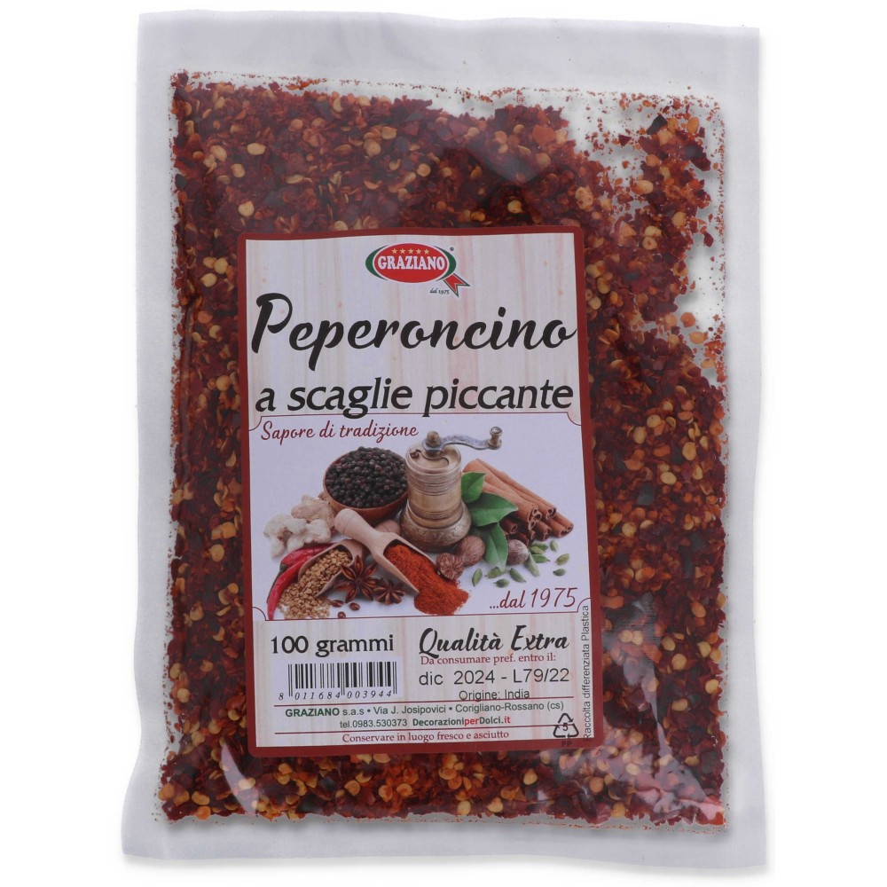 Peperoncino Piccante a scaglie