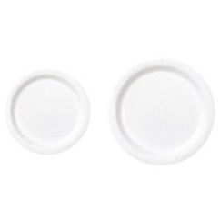 Piatti di carta Bianco | Graziano Sas