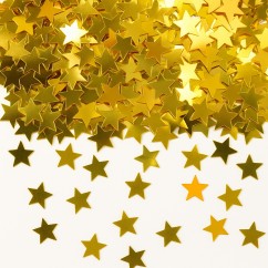 Coriandoli decorativi Stelline Oro 30g | Graziano Sas