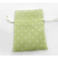 Sacchetti in cotone Pois 7x10 cm 12 Pz | Graziano Sas