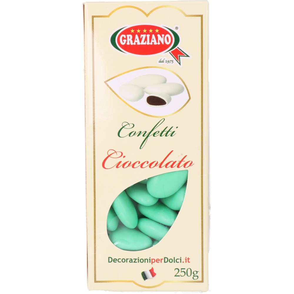 Confetti Cioccolato Smeraldo 250g