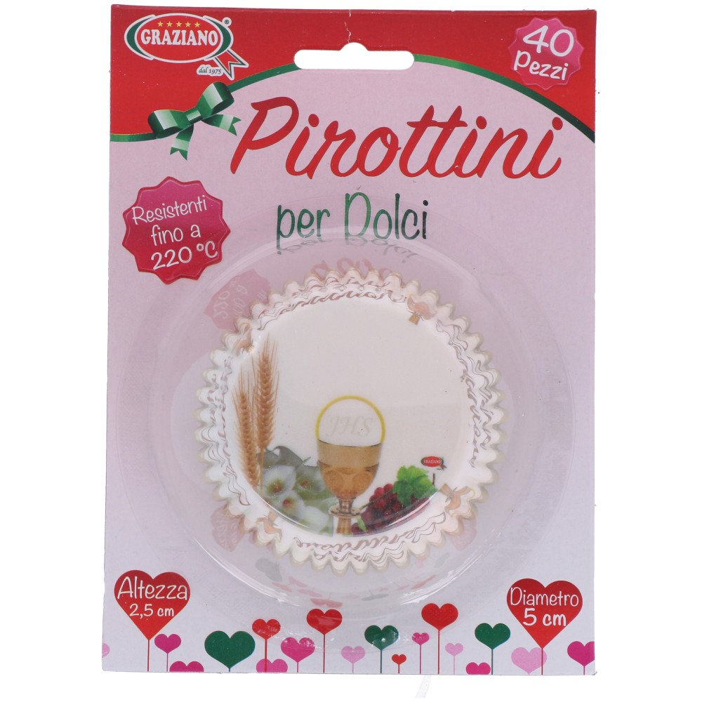 Pirottini Prima Comunione 40 Pz Graziano