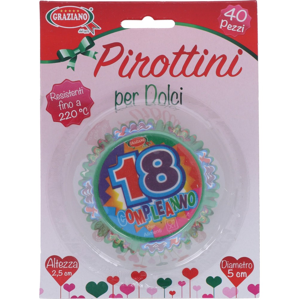 Pirottini 18 anni 40 Pz | Graziano Sas