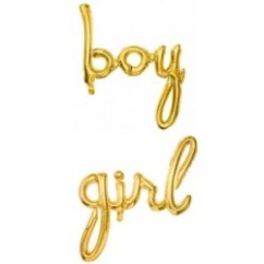 Boy e Girl scritta Supershape | Graziano Sas