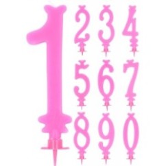 Candelina Numero Maxi Fucsia | Graziano Sas