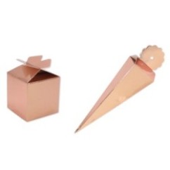 Scatoline Rosa gold 25 Pz | Graziano Sas