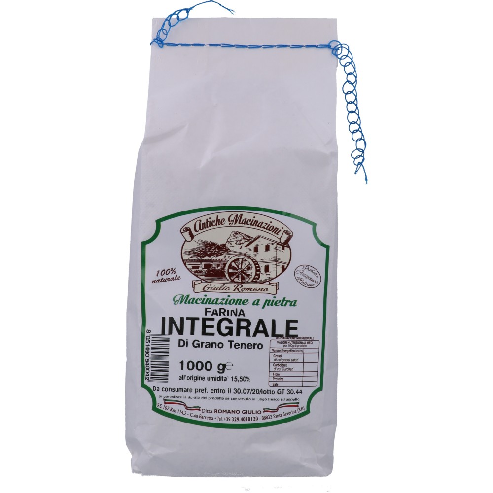 Farina Integrale di grano tenero 1 kg