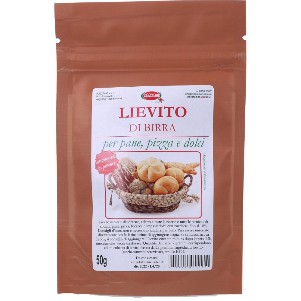 Lievito istantaneo 50g