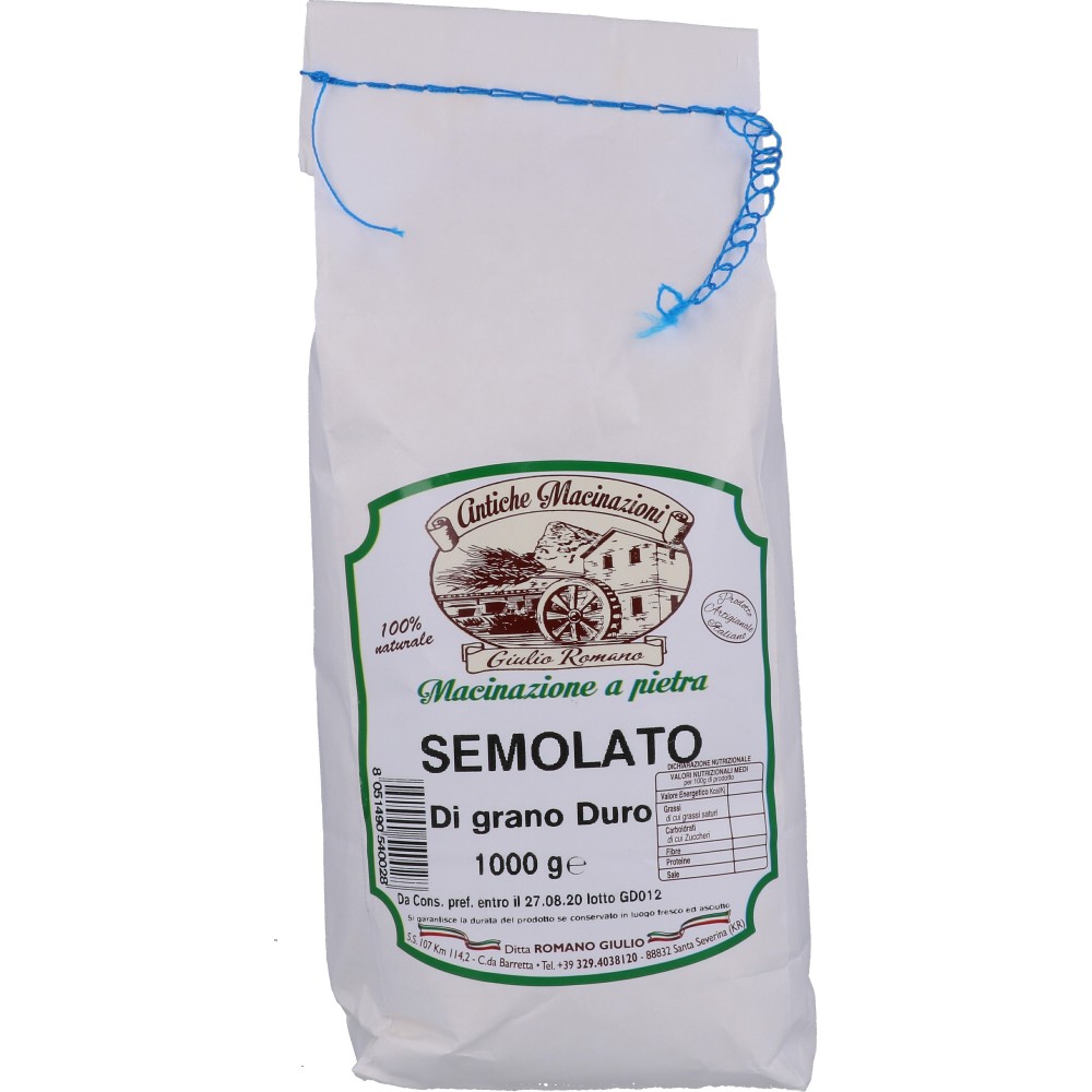 Farina Integrale di Grano duro 1 kg (Senatore Cappelli)