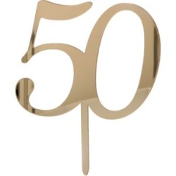 Cake Topper 50° anniversario