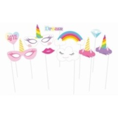Photo Booth Unicorno 6 Pz | Graziano Sas