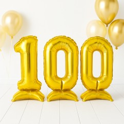 NUMERI Mylar Standing 30" oro | Graziano Sas