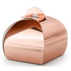 Scatoline rosa gold 10 pz | Graziano Sas