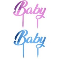 Cake Topper Baby plex | Graziano Sas