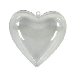 Cuore in Plastica 10 cm