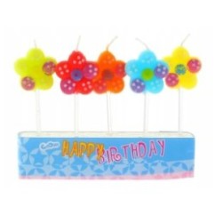 Candeline Fiori 5 Pz | Graziano Sas