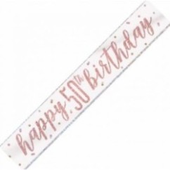 Banner Rosa Gold 50 Anni | Graziano Sas