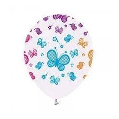 Palloncini lattice Farfalle 5 Pz | Graziano Sas