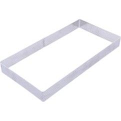 Cornice rettangolare microforata 25x12,5 cm | Graziano Sas