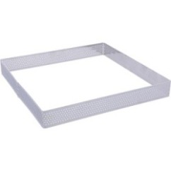 Cornice quadrata microforata 20 cm | Graziano Sas