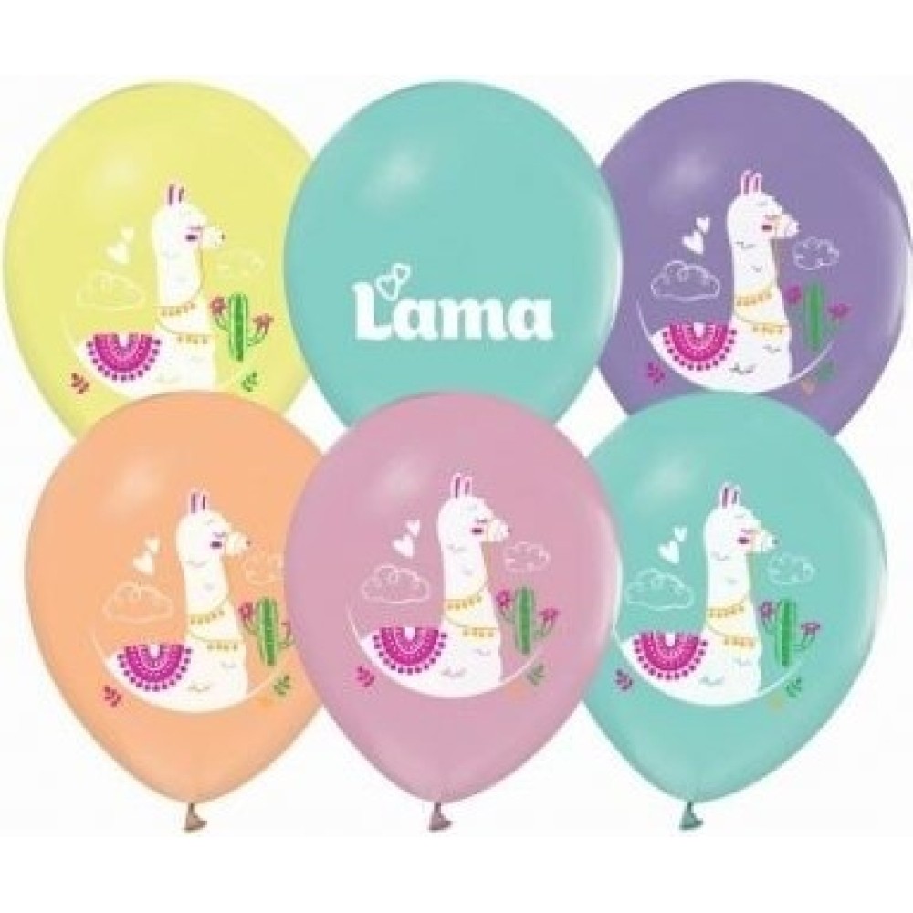 Palloncini lattice Lama 5 Pz | Graziano Sas