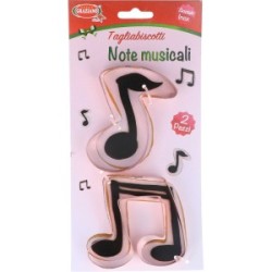 Tagliabiscotti Note Musicali set 2pz