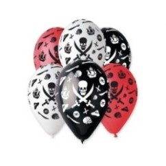 Palloncini lattice Pirati 5 Pz | Graziano Sas