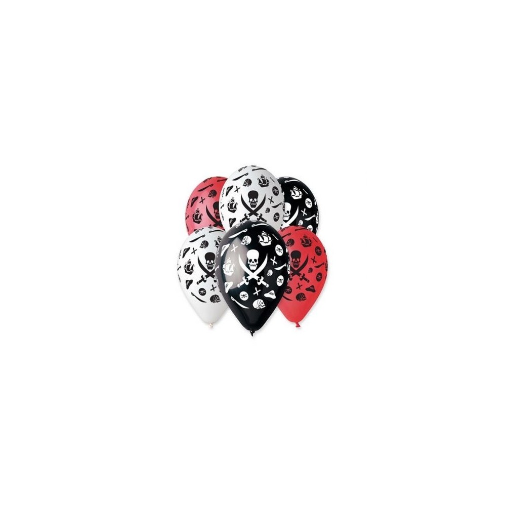 Palloncini lattice Pirati 5 Pz