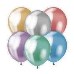 Palloncini lattice Chrome multicolor 7 Pz