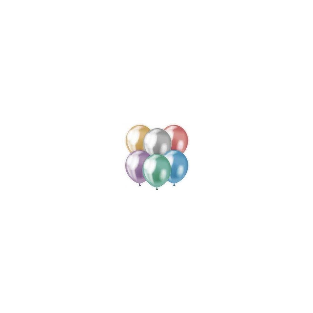 Palloncini lattice Chrome multicolor 7 Pz