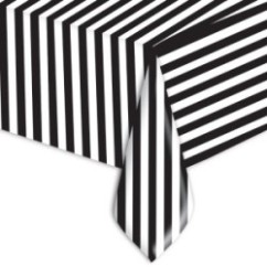 Tovaglia Strisce Bianconero | Graziano Sas
