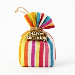 Sacchetto in stoffa Happy Birthday | Graziano Sas