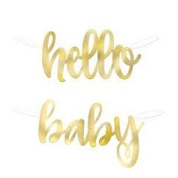 BANNER HELLO BABY