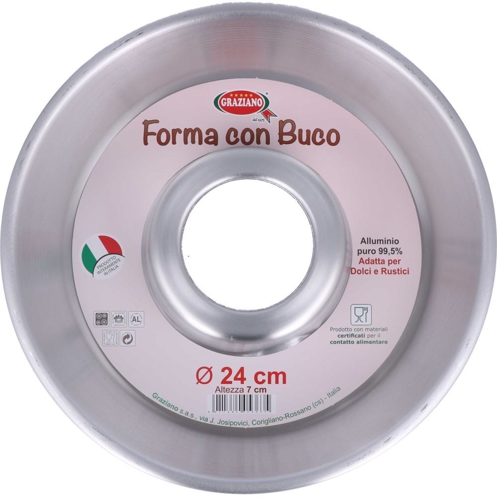 Forma con buco 28 cm