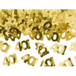 CONFETTI 40 ANNI ORO