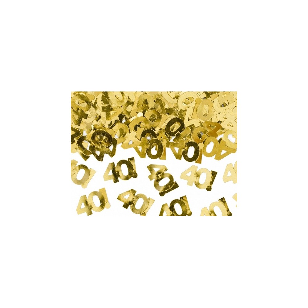 CONFETTI 40 ANNI ORO