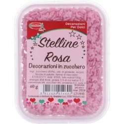 Stelline rosa 40g