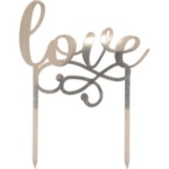 Cake Topper Love plex | Graziano Sas