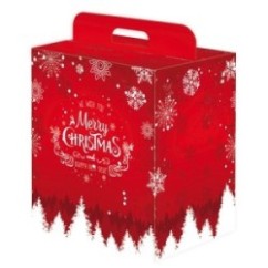Scatola Porta Panettone Merry Christmas | Graziano Sas