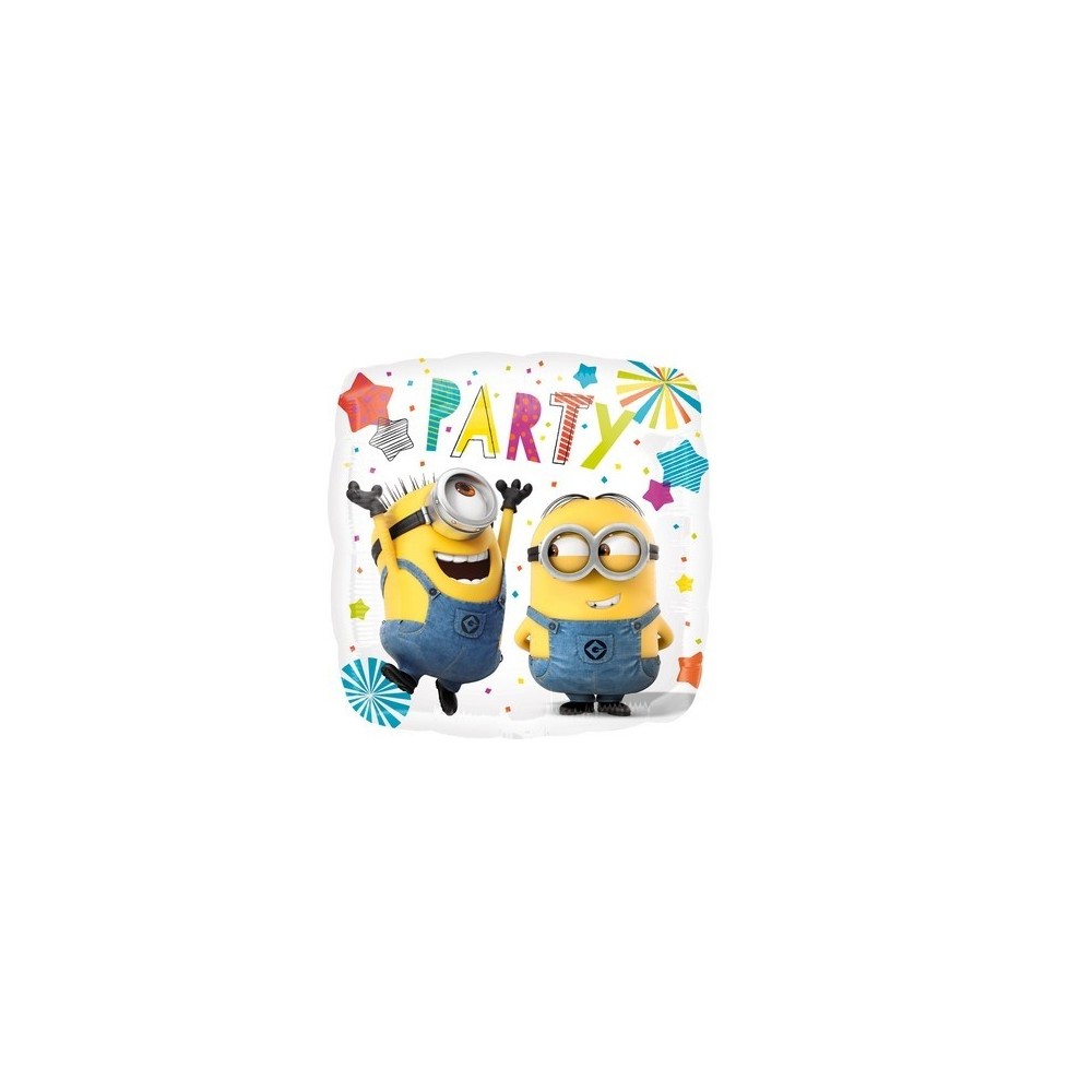 Mylar 18'' Quadrato Minions