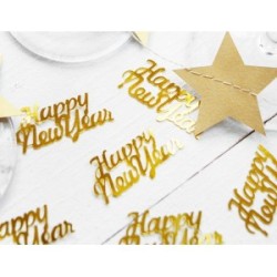 Decorazioni per la tavola Oro Happy New Year