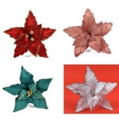 Stella di Natale glitterata | Graziano Sas