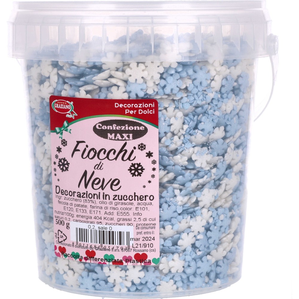 Fiocchi di neve SFUSO 500g | Graziano Sas