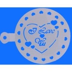 Stencil I Love You | Graziano Sas