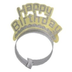 Cerchietto Happy Birthday 2pz | Graziano Sas