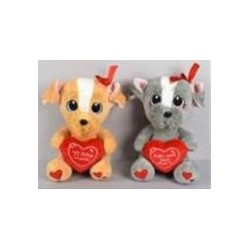 Peluche Cagnolino con Cuore