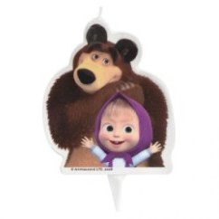 Masha e Orso Candelina Piatta | Graziano Sas